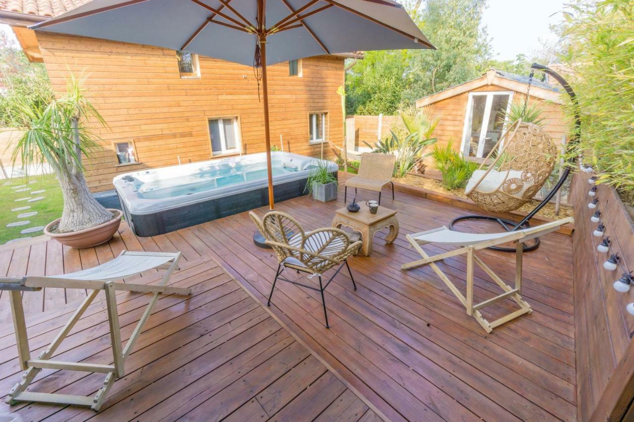 Wood'N Sea Surf Lodge - Auberge De Jeunesse カップブルトン エクステリア 写真